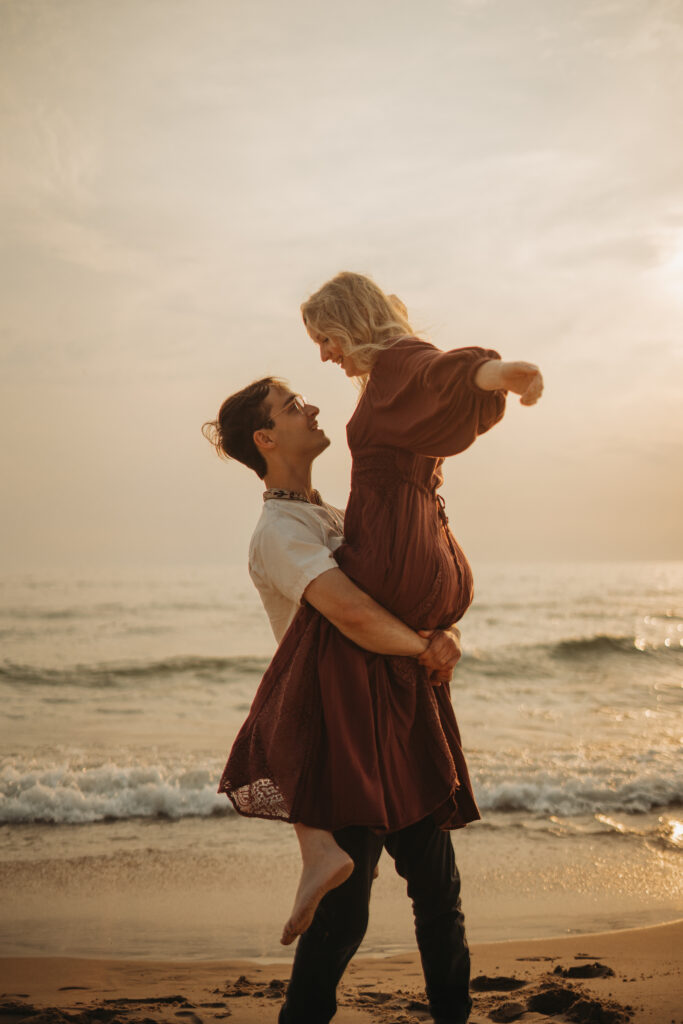 Eloping Couple on the beach