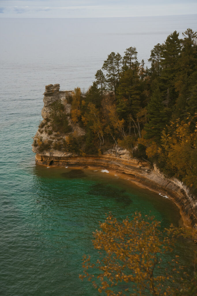 Northern Michigan Fall Elopement Photography 