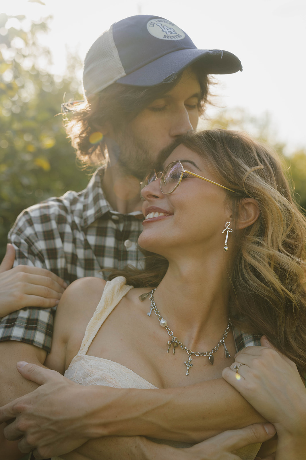 couple share an intimate moment 